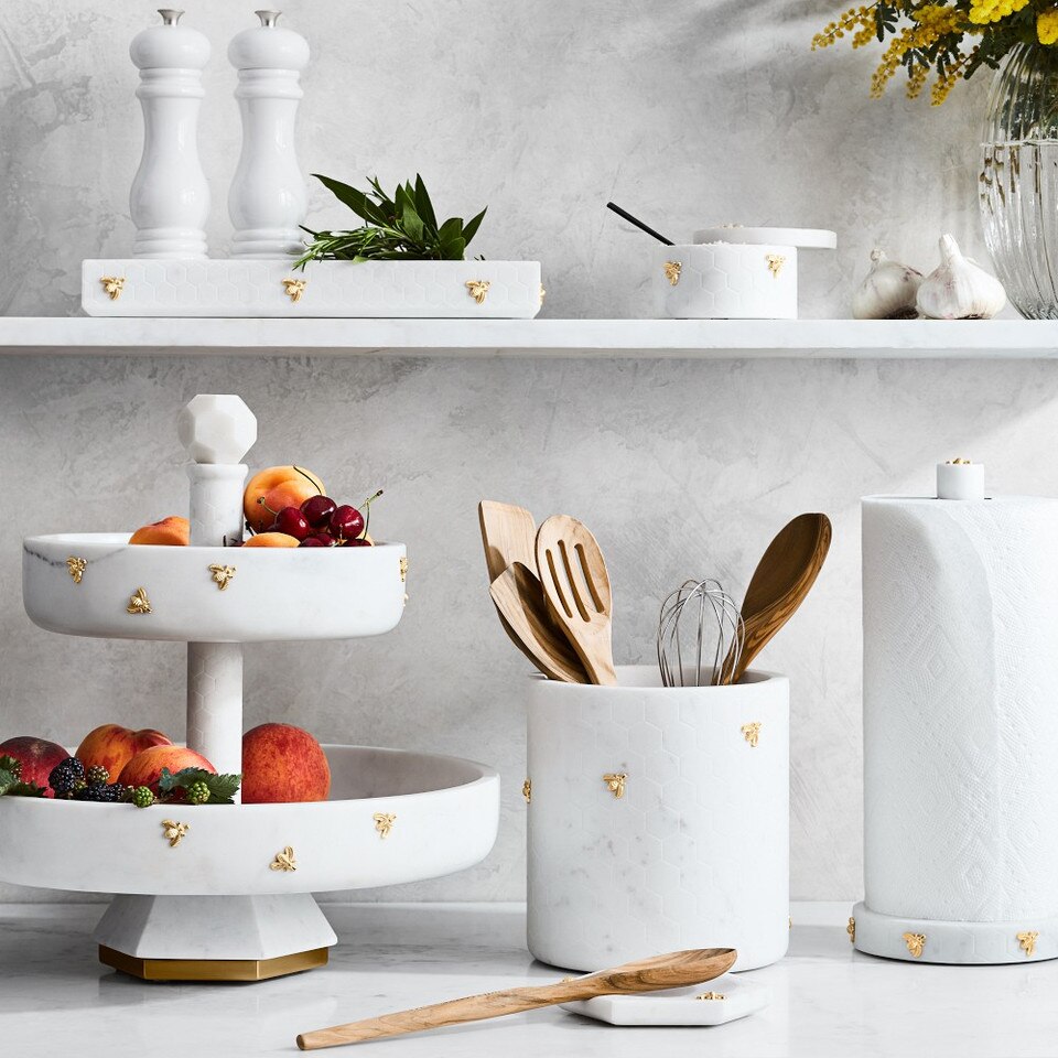 Marble Honeycomb Benchtop Tray