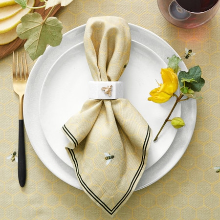 Marble Honeycomb Napkin Rings Williams Sonoma Australia