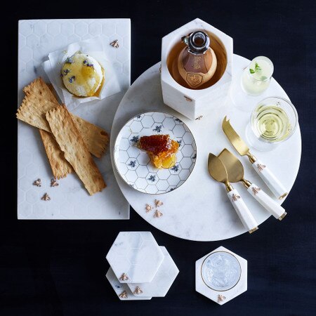Marble Honeycomb Round Cheese Board Williams Sonoma Australia Marble Honeycomb Round Cheese Board, Round Marble Cheese Board