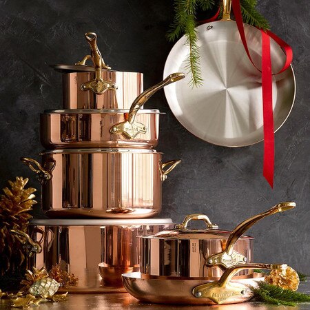 >Mauviel Copper 12 Piece Cookware Set Williams Sonoma Au
