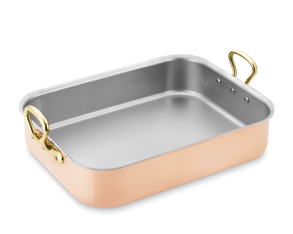 mauviel copper roasting pan