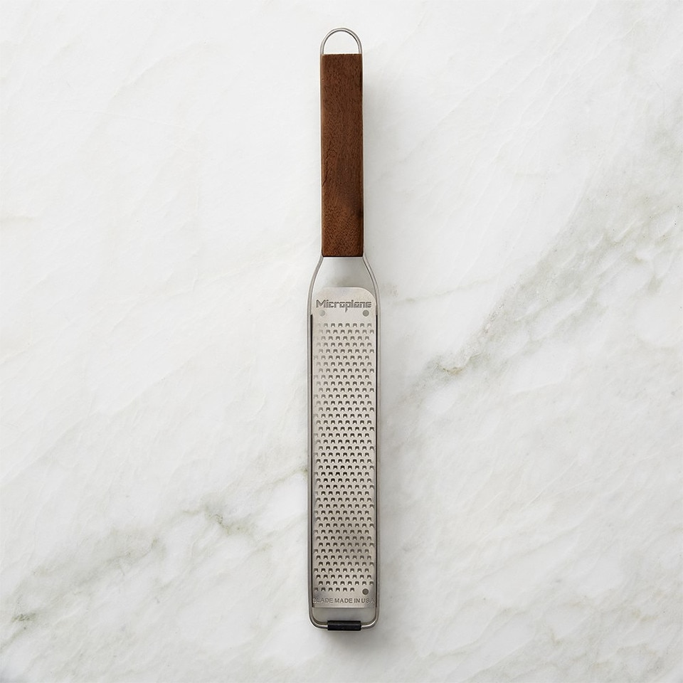 Microplane® Master Series Walnut-Handled Zester