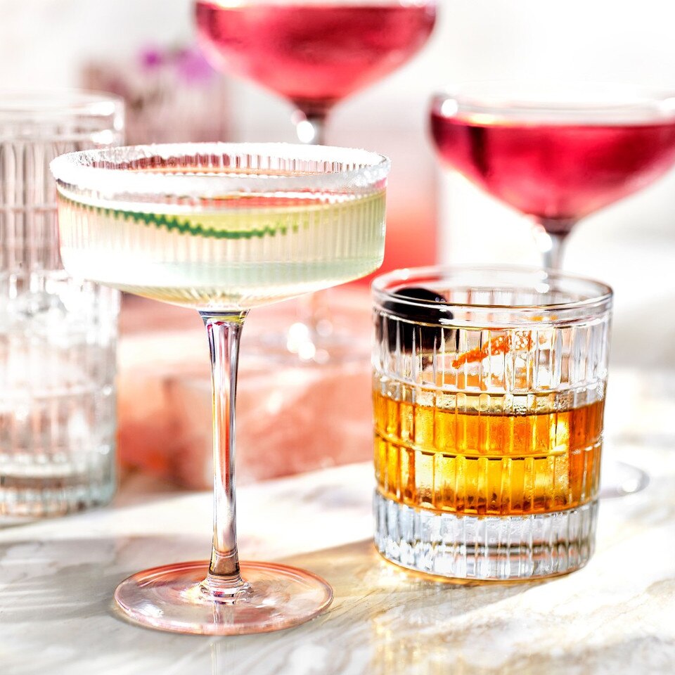 Modern Optic Coupe Glasses