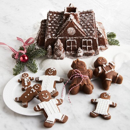 Nordic Ware Gingerbread Gingerbread House Baking Forms Nordic Ware