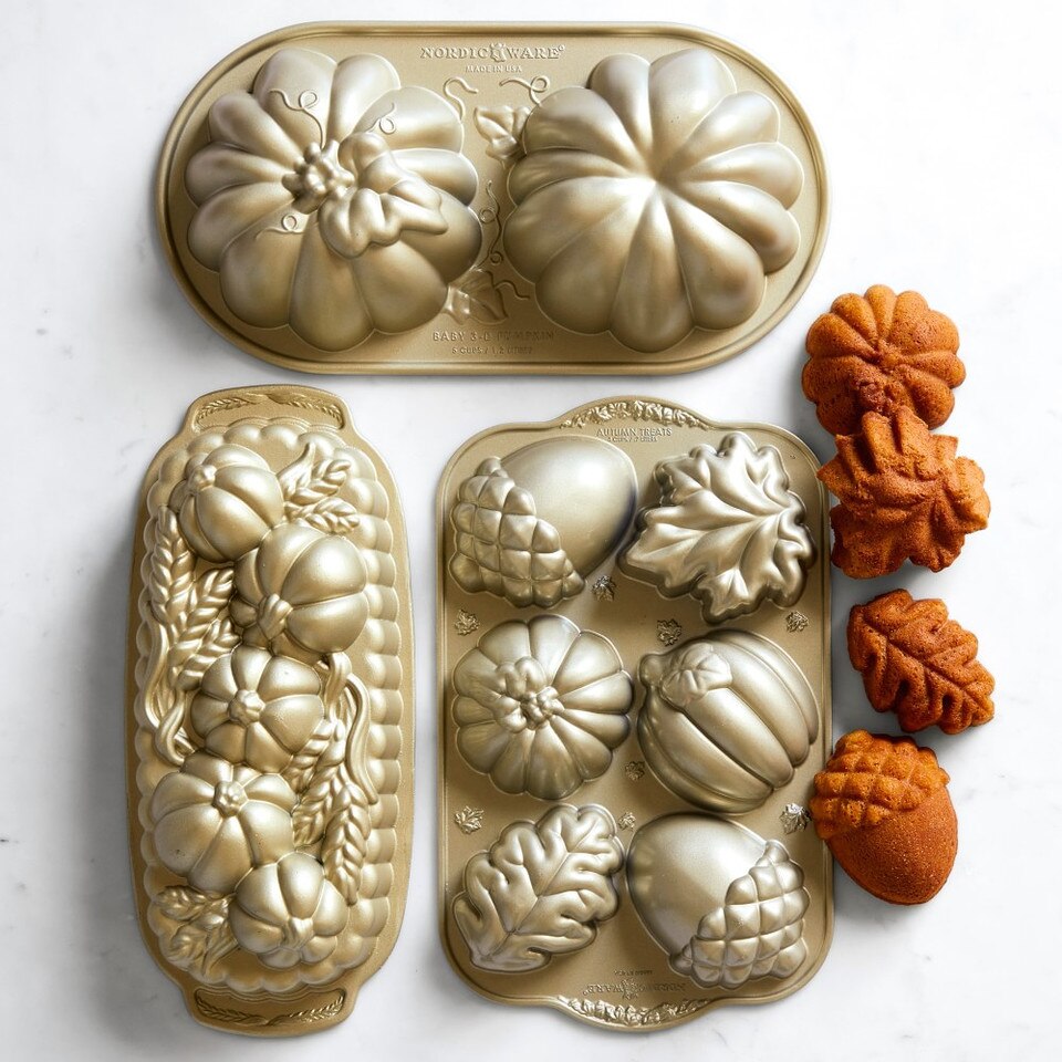 Nordic Ware Pumpkin Wheat Loaf Pan