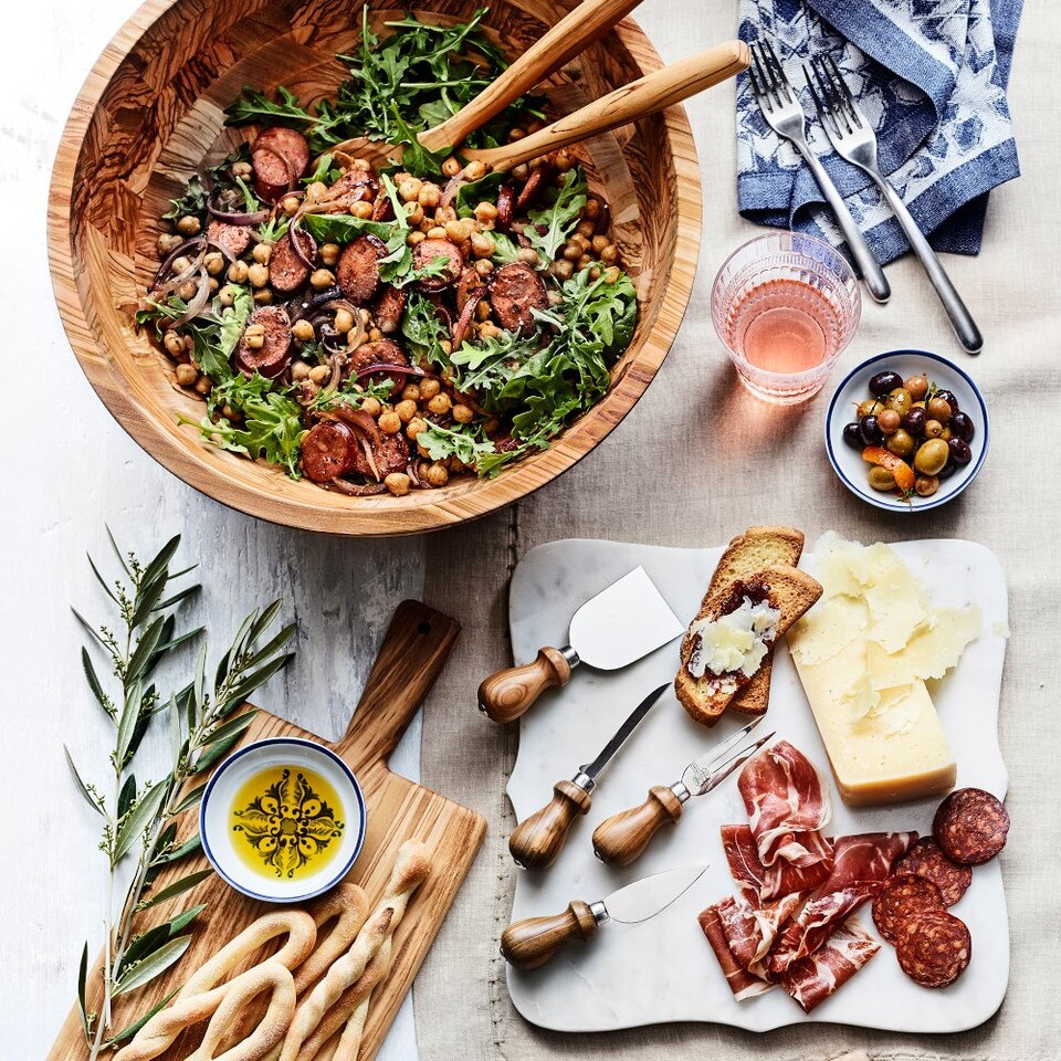 Olivewood Salad Bowls