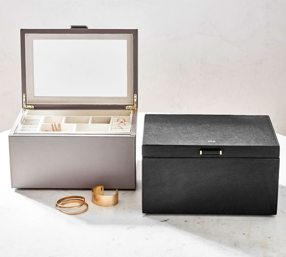 Quinn Leather Jewellery Storage Collection