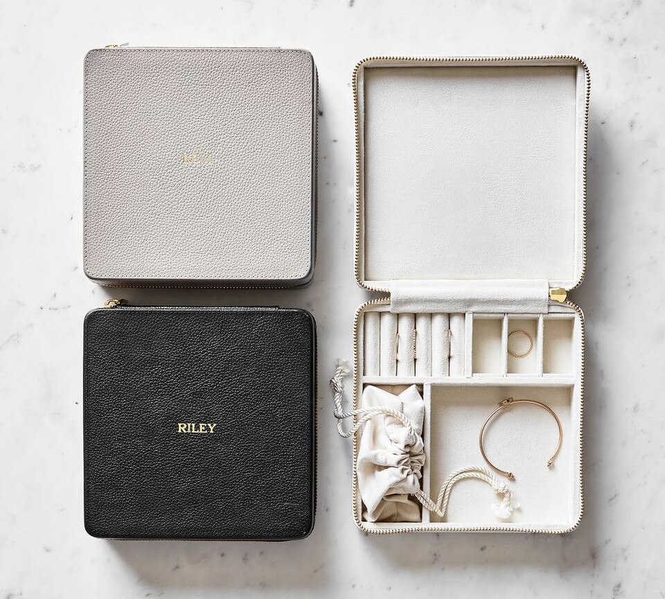 Quinn Leather Jewellery Storage Collection