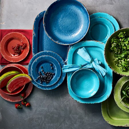 Rustic Outdoor Melamine Salad Plates Williams Sonoma Au