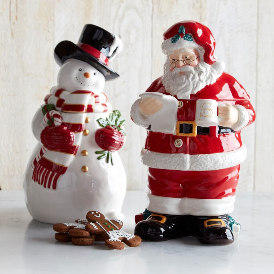 'Twas Santa Cookie Jar