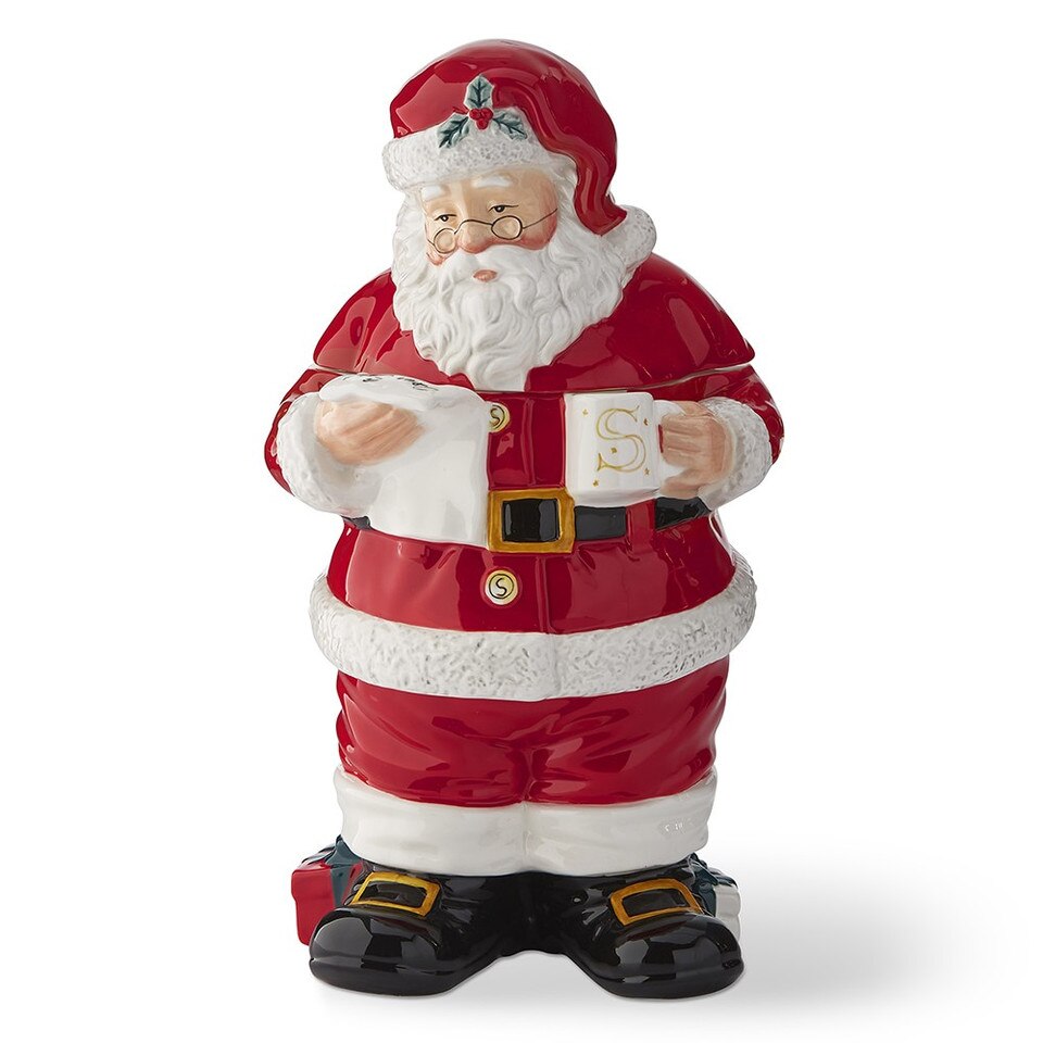 'Twas Santa Cookie Jar
