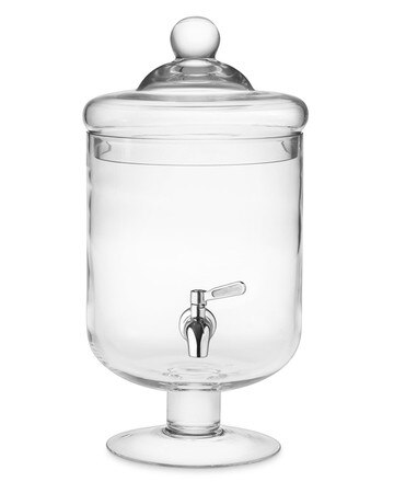 Short Footed Glass Beverage Dispenser Williams Sonoma Au