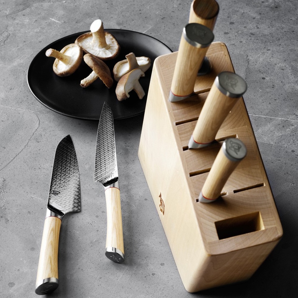 Shun Hikari 7-Piece Knife Block Set
