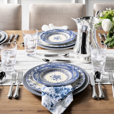 English Floral Dinner Plate Williams Sonoma AU