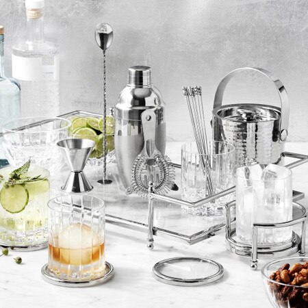 Stainless Steel and Glass Tray Williams Sonoma Australia