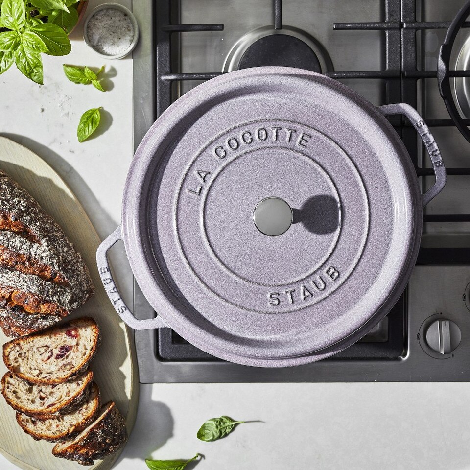 Staub Enamelled Cast Iron Round Dutch Oven