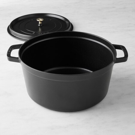 Staub Enamelled Cast Iron Round Dutch Oven Williams Sonoma Australia