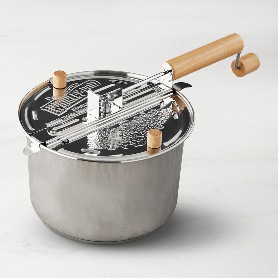 Whirley Pop Stainless Steel Induction Popcorn Maker
