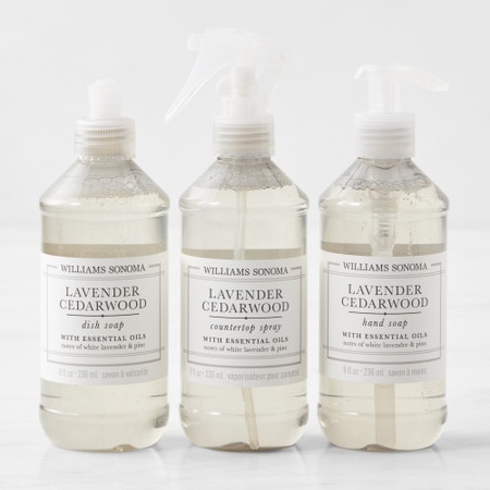 Williams Sonoma Lavender Cedarwood Kitchen Essentials Kit