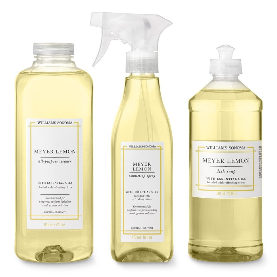 Williams Sonoma Meyer Lemon Cleaning Set
