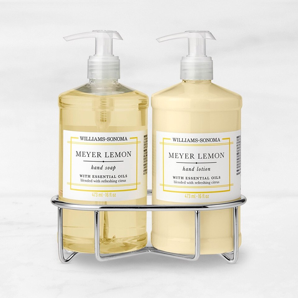 Williams Sonoma Meyer Lemon Hand Soap & Lotion, 3-Piece Set