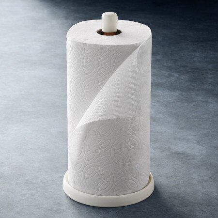 paper kitchen towel ceramic sonoma williams matte holder open holders