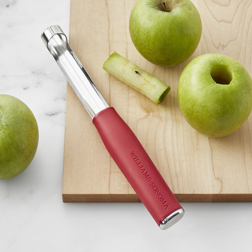 Williams Sonoma Prep Tools Apple Corer, Red