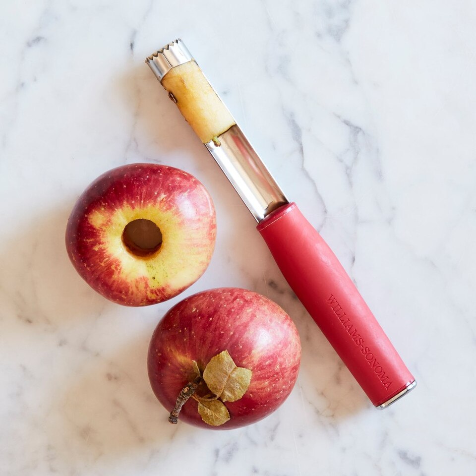 Williams Sonoma Prep Tools Apple Corer, Red
