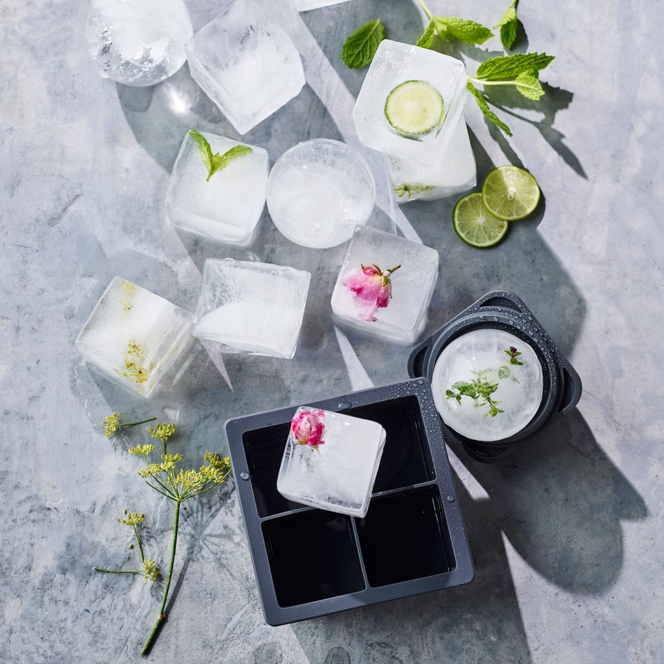 Williams Sonoma Sphere Ice Moulds, Set of 2