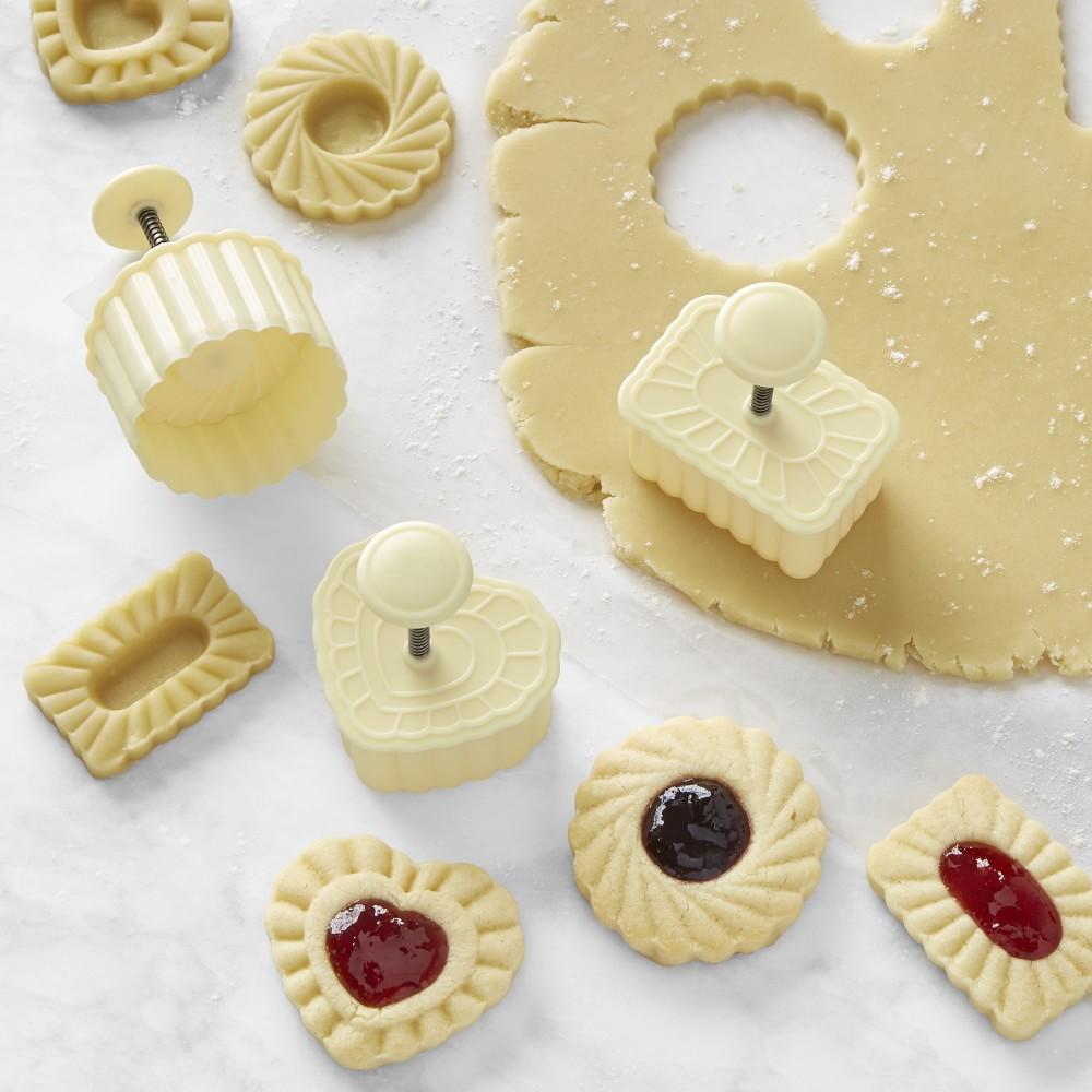 Marijuana Silicone Cookie Stamps, Cookie Cutter, Wood Handle