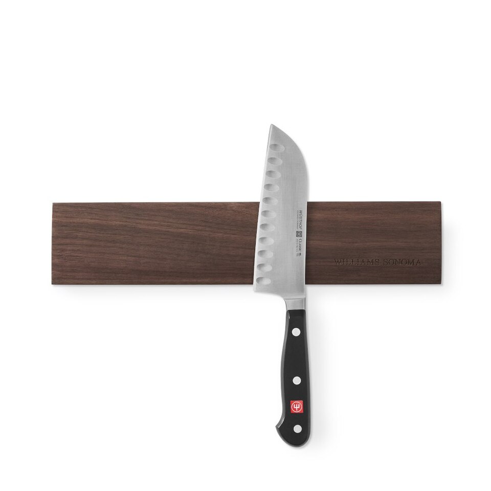 Williams Sonoma Wooden Magnetic Knife Bar, Walnut
