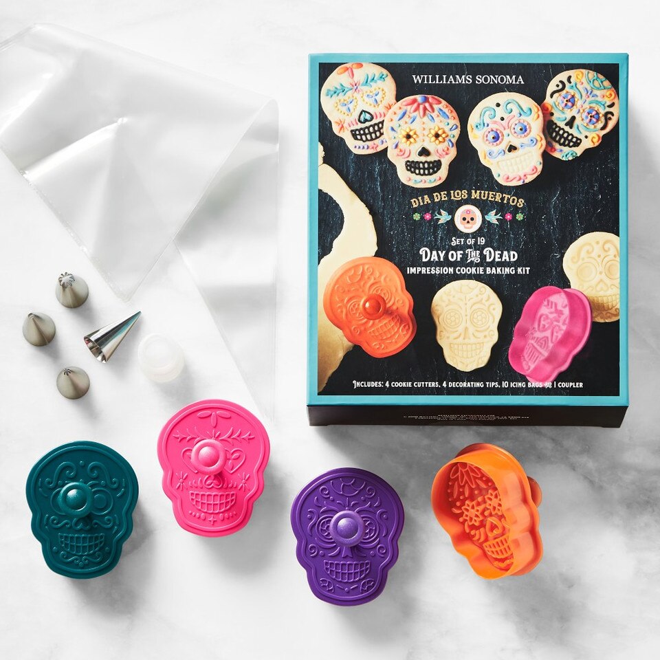 Williams Sonoma Halloween Day of the Dead Boxed Cookie Cutter