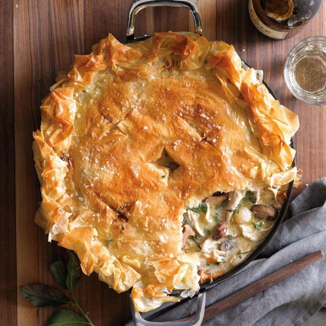 Chicken Pot Pie with Mushrooms & Thyme