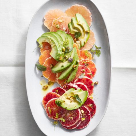 Citrus, Avocado and Pistachio Salad